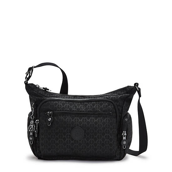 Bolsos Cruzados Kipling Gabbie Small Printed Negros | MX 1147XY